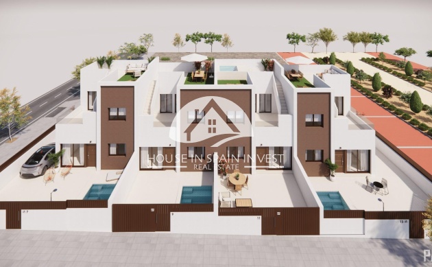 Adosado - Obra nueva - Pilar de la Horadada - Zona Pueblo