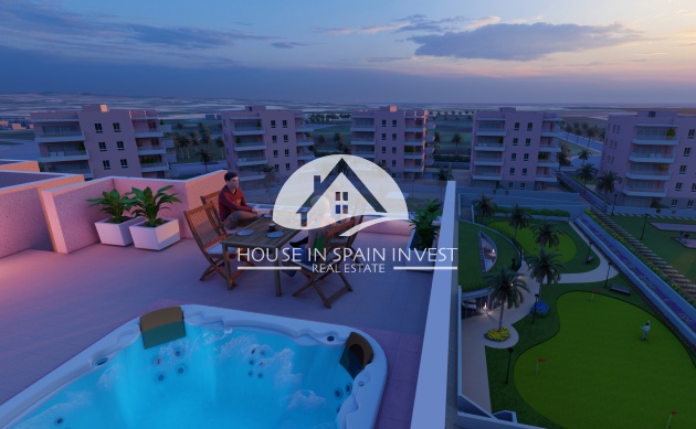 Gelijkvloerse bungalow - Nieuwbouw   - Guardamar del Segura - Guardamar - El Raso