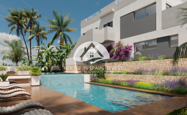 Gelijkvloerse bungalow - Nieuwbouw   - Torrevieja - Torrevieja