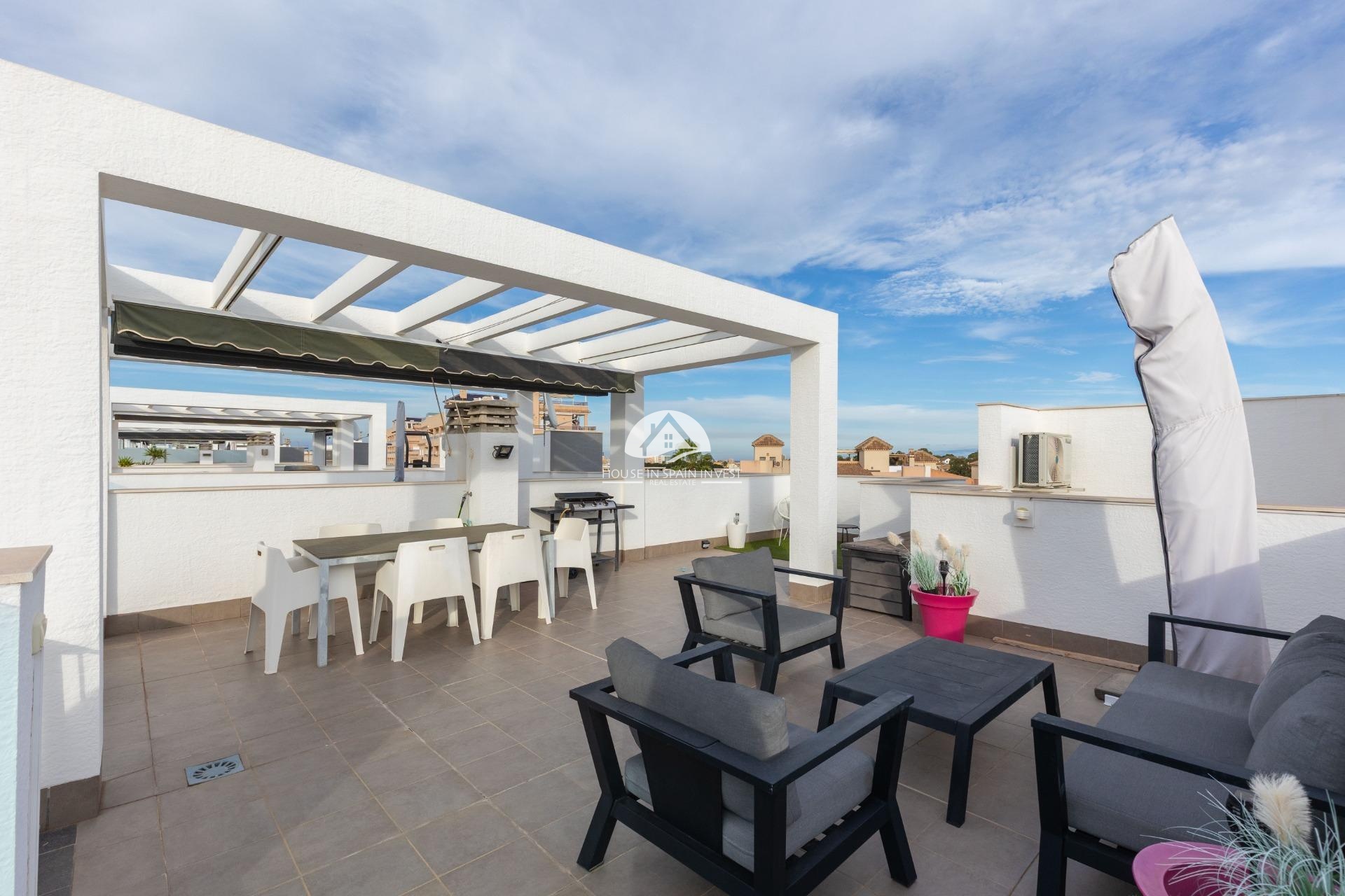 Herverkoop - Gelijkvloerse bungalow - Torrevieja - Los Balcones  