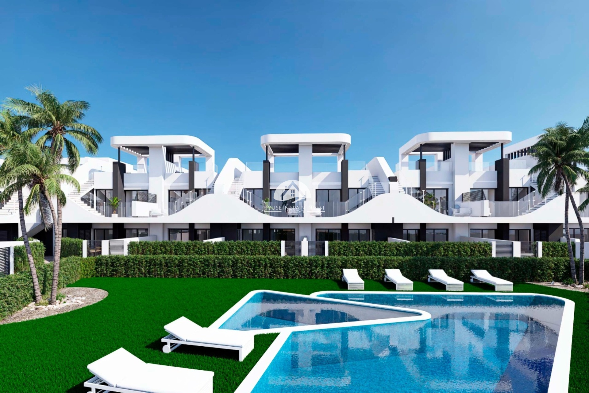 Obra nueva - Bungalow planta alta - San Fulgencio