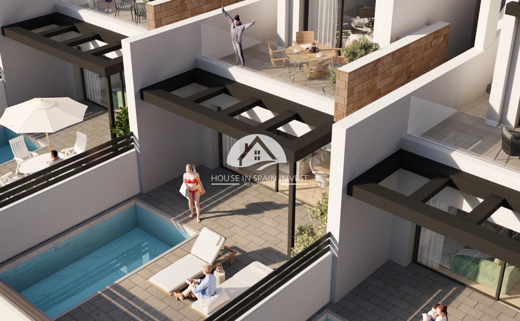 Nieuwbouw   - Rijwoning - Torrevieja