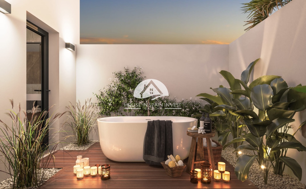 Obra nueva - Bungalow planta baja - Los Alcázares