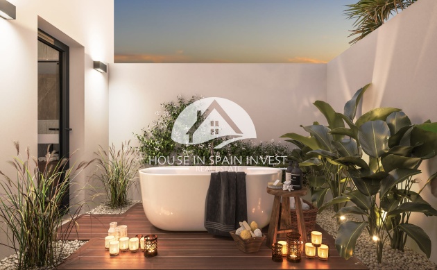 Obra nueva - Bungalow planta baja - Los Alcázares