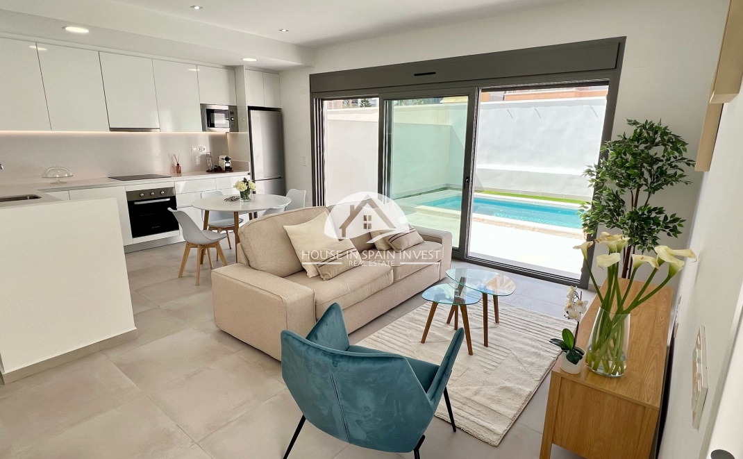 Nieuwbouw   - Rijwoning - Orihuela Costa - Villamartín