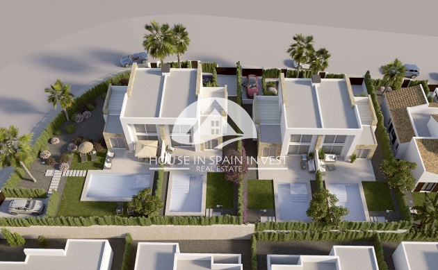 Nieuwbouw   - Rijwoning - La Finca Golf