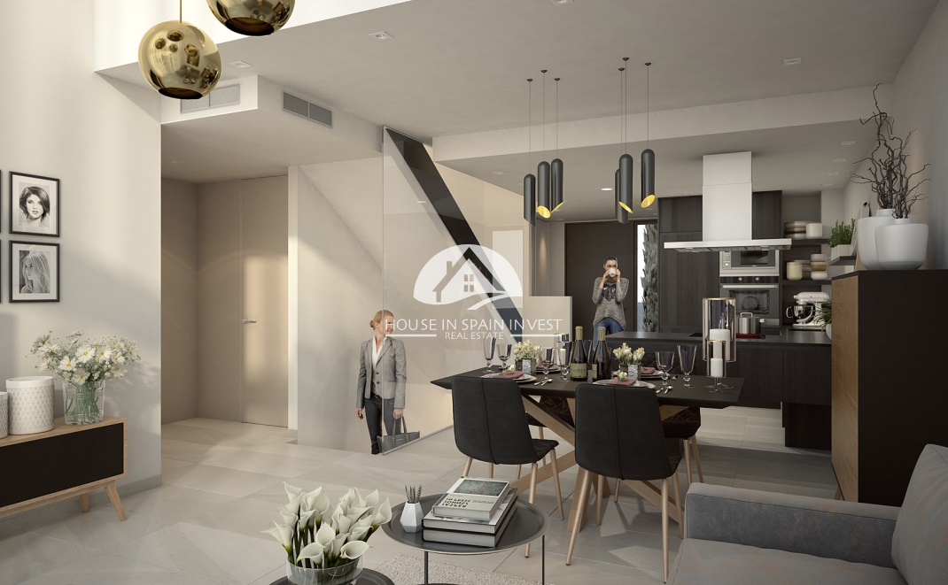 Nieuwbouw   - Rijwoning - La Finca Golf