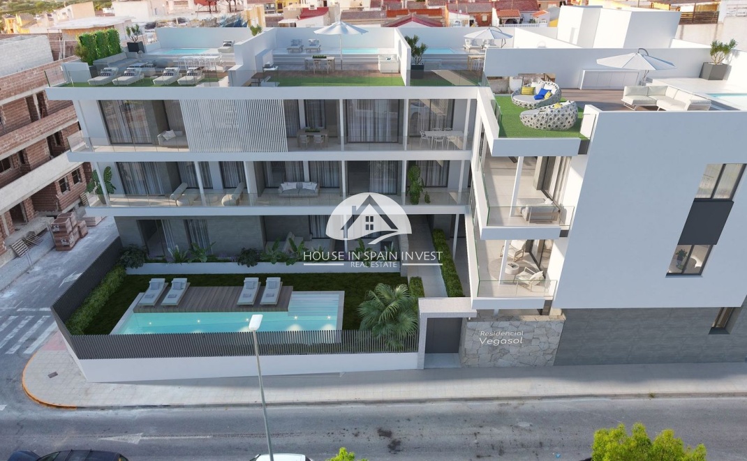 Obra nueva - Bungalow planta baja - Benijofar