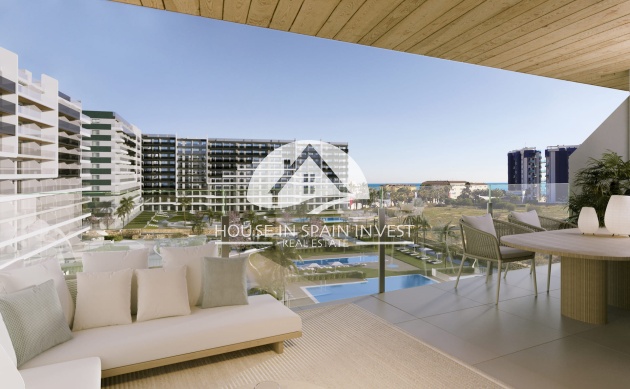 Nieuwbouw   - Gelijkvloerse bungalow - Torrevieja - Punta Prima