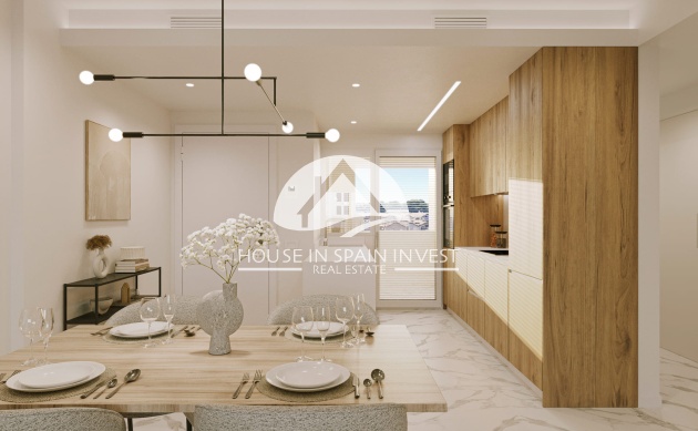 Nieuwbouw   - Gelijkvloerse bungalow - Torrevieja - Punta Prima