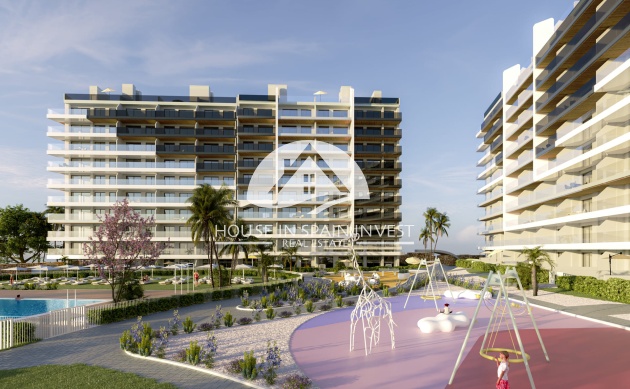 Nieuwbouw   - Gelijkvloerse bungalow - Torrevieja - Punta Prima