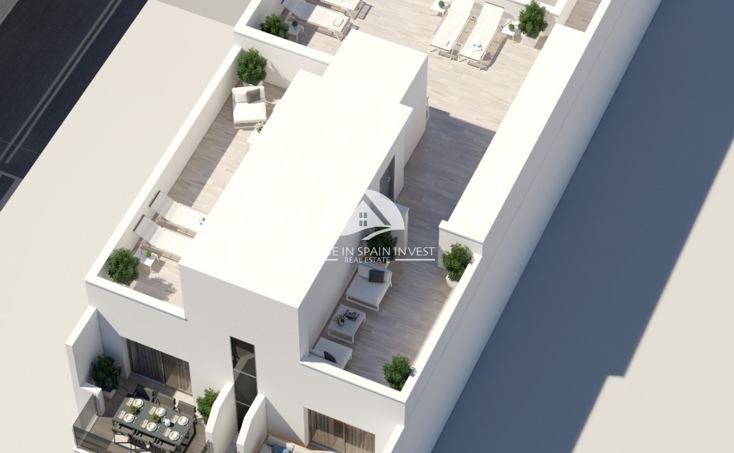 Obra nueva - Bungalow planta baja - Torrevieja