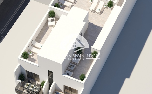 Obra nueva - Bungalow planta baja - Torrevieja