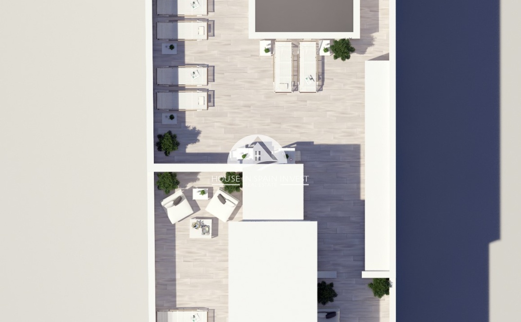 Obra nueva - Bungalow planta baja - Torrevieja