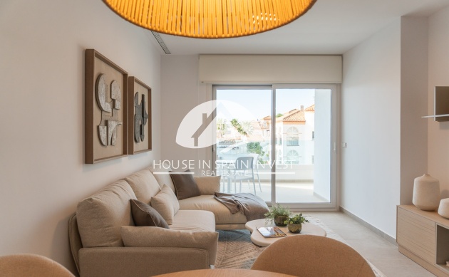 Nieuwbouw   - Gelijkvloerse bungalow - Orihuela Costa - Playa Flamenca
