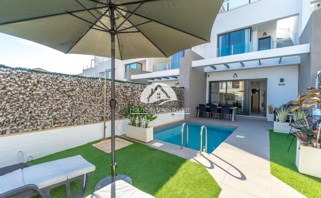 Herverkoop - Rijwoning - Orihuela Costa - Villamartín