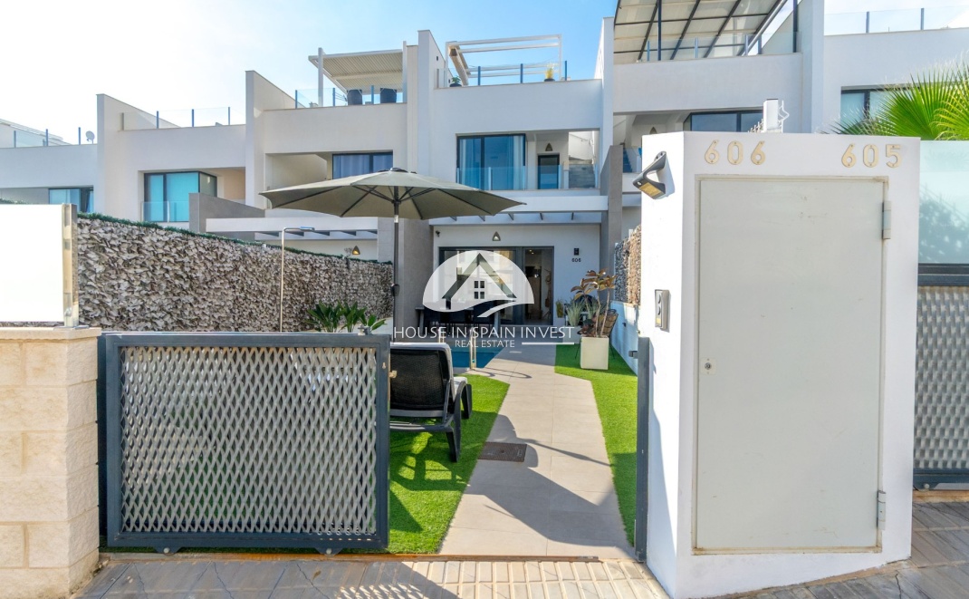 Herverkoop - Rijwoning - Orihuela Costa - Villamartín