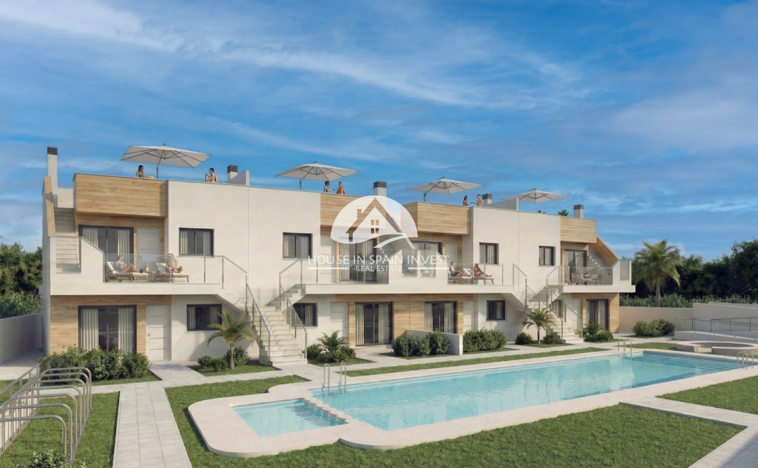 Nieuwbouw   - Gelijkvloerse bungalow - San Javier