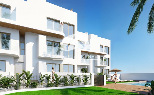 Obra nueva - Bungalow planta baja - Los Alcázares