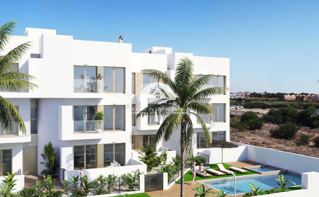 Obra nueva - Bungalow planta baja - Los Alcázares