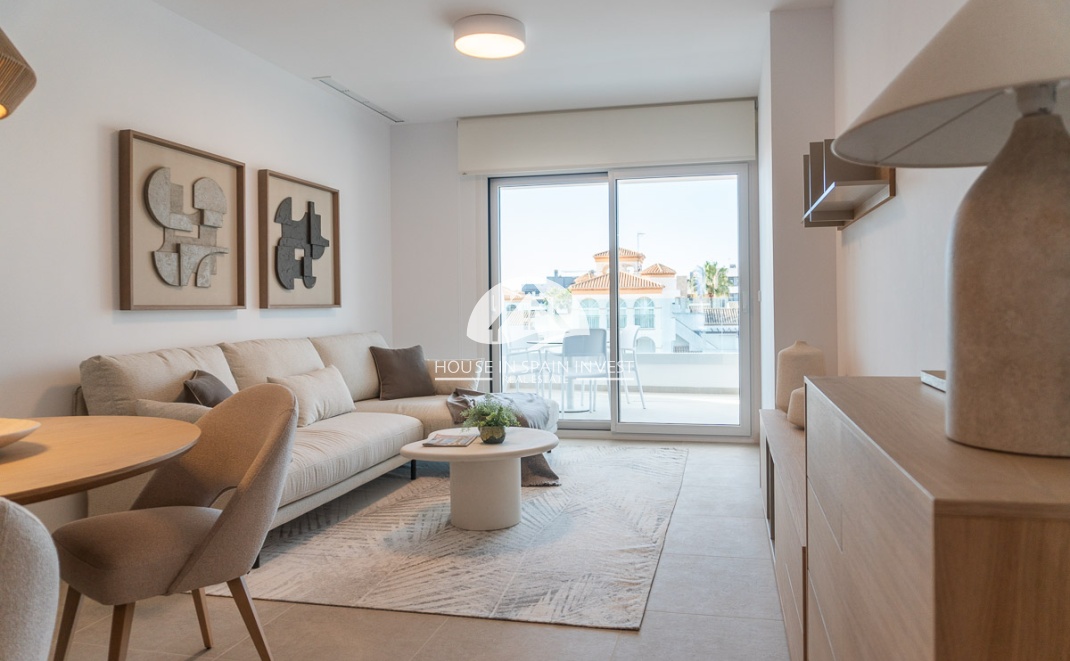 Nieuwbouw   - Gelijkvloerse bungalow - Orihuela Costa - Playa Flamenca