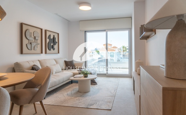 Nieuwbouw   - Gelijkvloerse bungalow - Orihuela Costa - Playa Flamenca