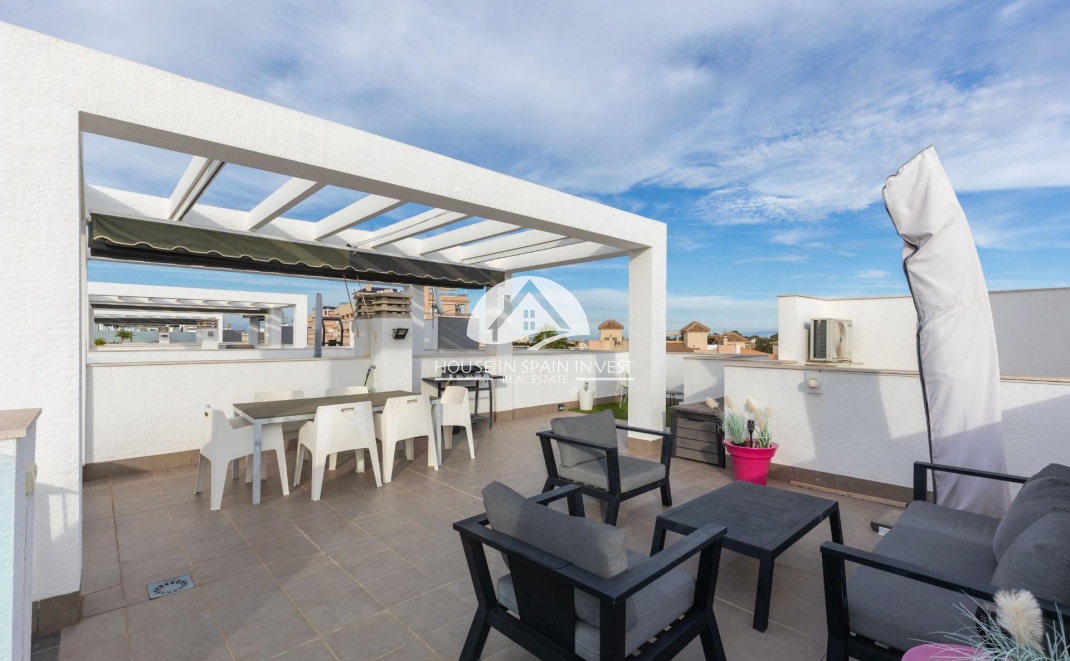 Herverkoop - Gelijkvloerse bungalow - Torrevieja - Los Balcones  