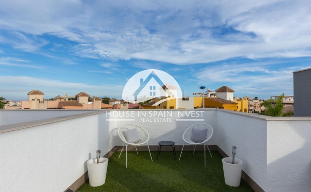 Herverkoop - Gelijkvloerse bungalow - Torrevieja - Los Balcones  