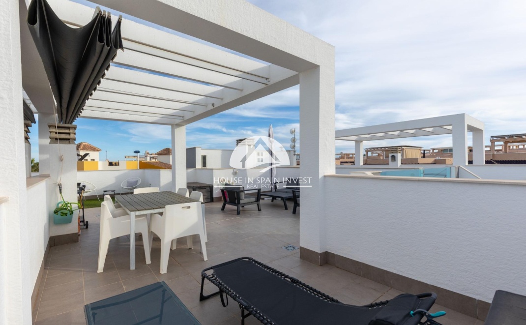 Herverkoop - Gelijkvloerse bungalow - Torrevieja - Los Balcones  