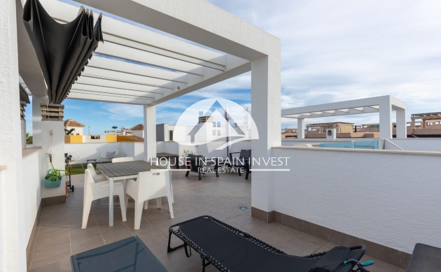 Herverkoop - Gelijkvloerse bungalow - Torrevieja - Los Balcones  