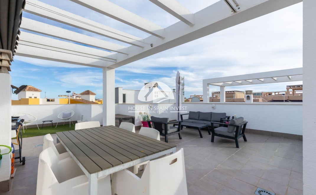 Herverkoop - Gelijkvloerse bungalow - Torrevieja - Los Balcones  