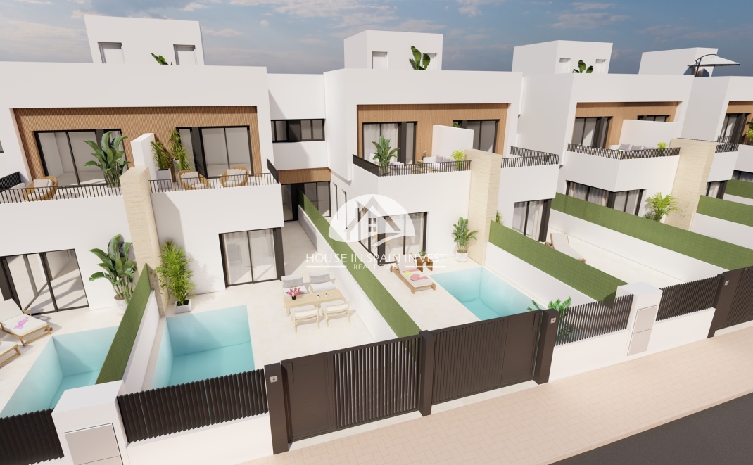 Nieuwbouw   - Rijwoning - San Javier