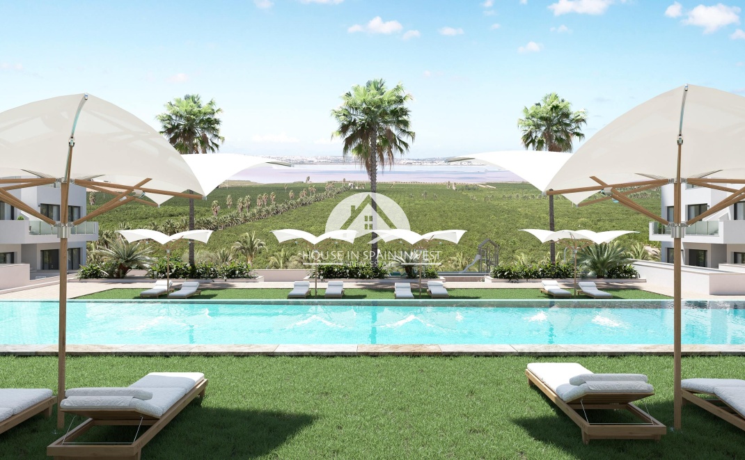 Nieuwbouw   - Gelijkvloerse bungalow - Torrevieja