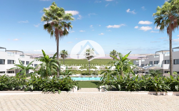 Nieuwbouw   - Gelijkvloerse bungalow - Torrevieja