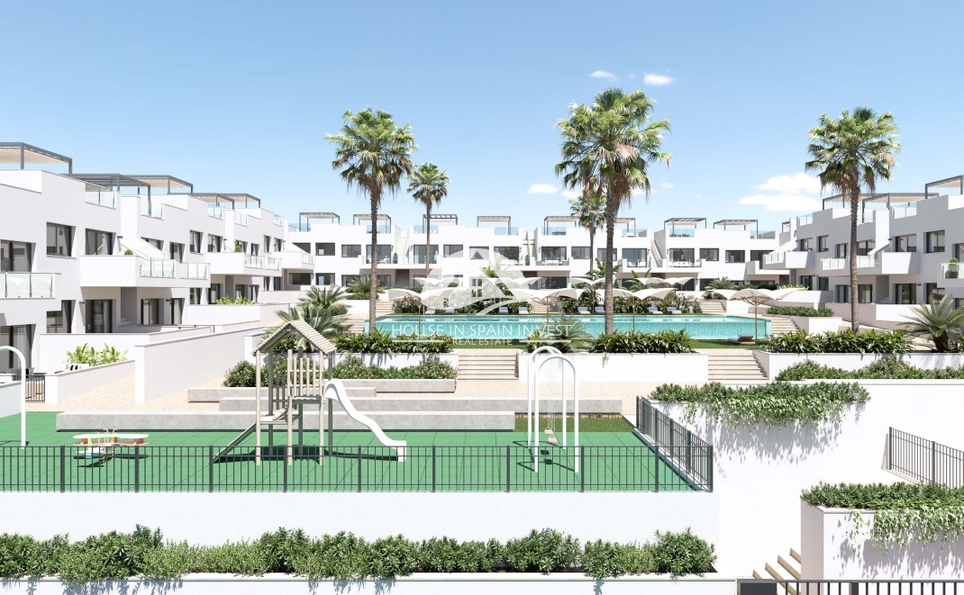 Nieuwbouw   - Gelijkvloerse bungalow - Torrevieja