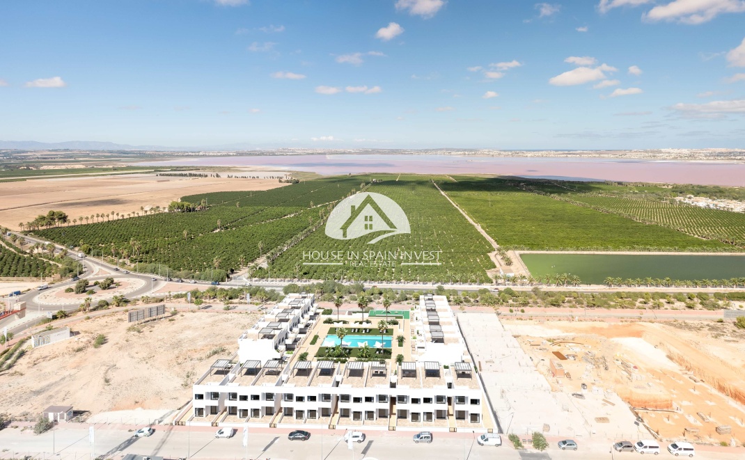 Nieuwbouw   - Gelijkvloerse bungalow - Torrevieja