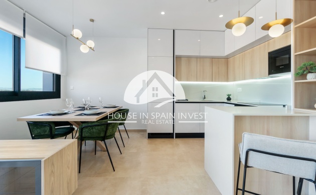 Nieuwbouw   - Gelijkvloerse bungalow - Torrevieja