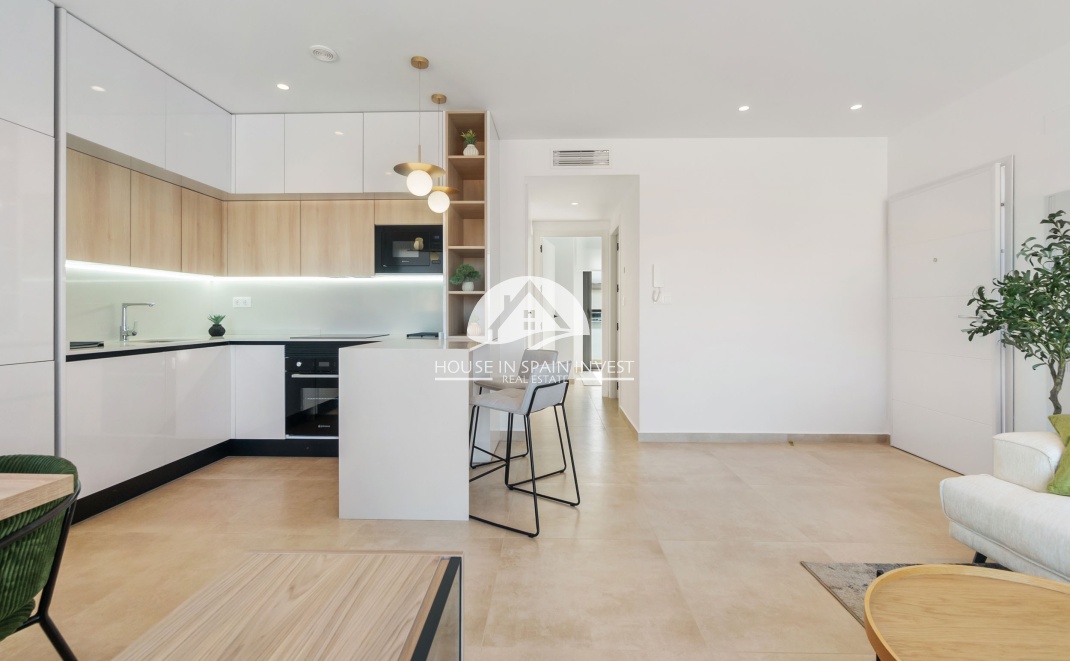 Nieuwbouw   - Gelijkvloerse bungalow - Torrevieja