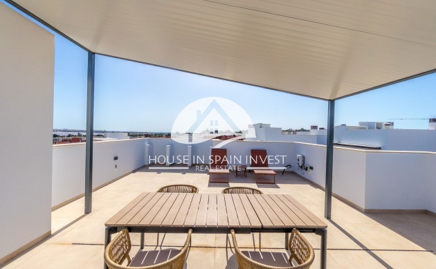 Nieuwbouw   - Gelijkvloerse bungalow - Torrevieja