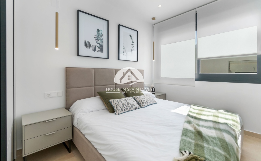 Nieuwbouw   - Gelijkvloerse bungalow - Torrevieja