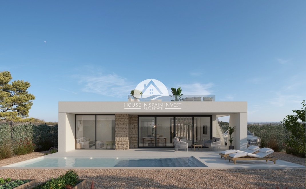 Obra nueva - Chalet - Fuente Alamo