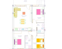 Nieuwbouw   - Gelijkvloerse bungalow - San Javier