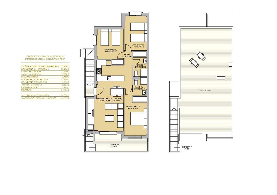 Floorplan apartment 52