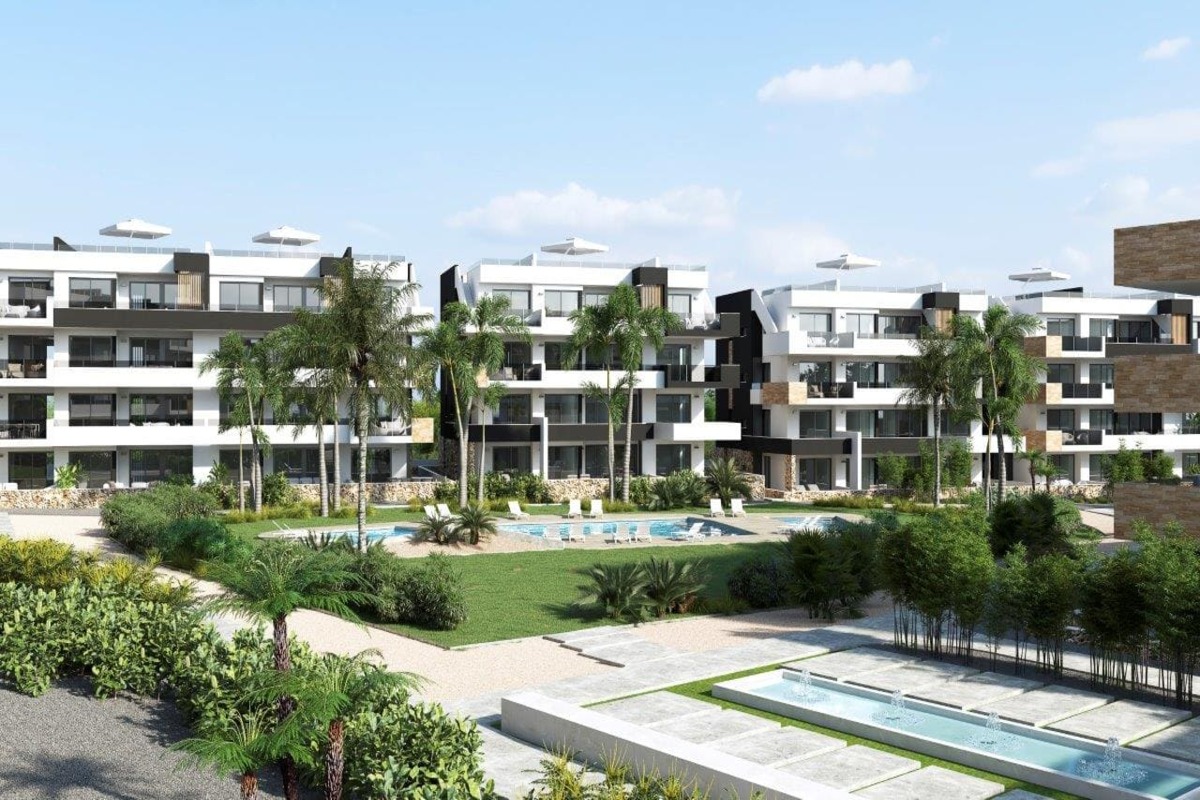 Nieuwbouw penthouses te koop in een prachtig complex in Playa Flamenca.