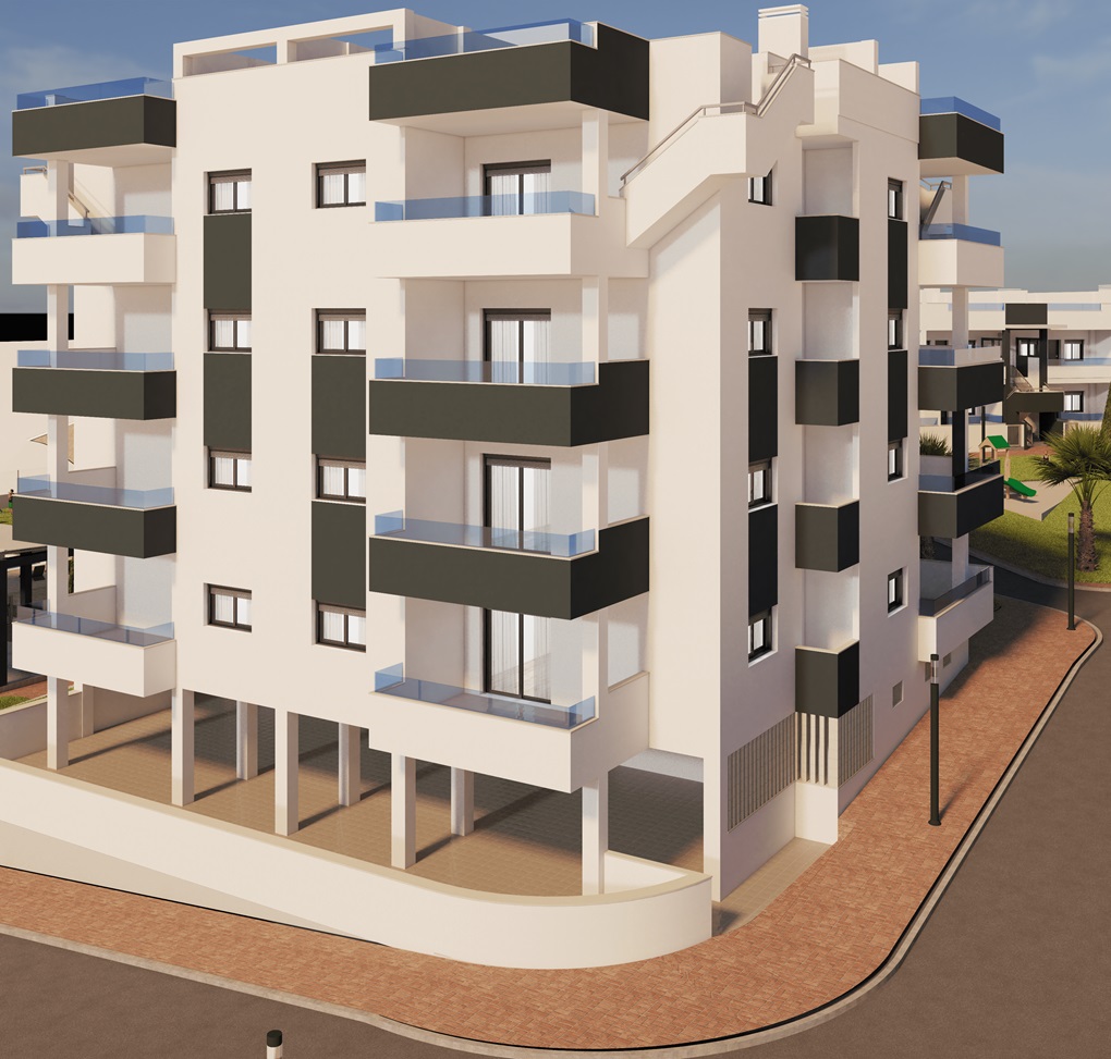 Small-scale new construction project for sale in Los Altos – Playa Flamenca.
