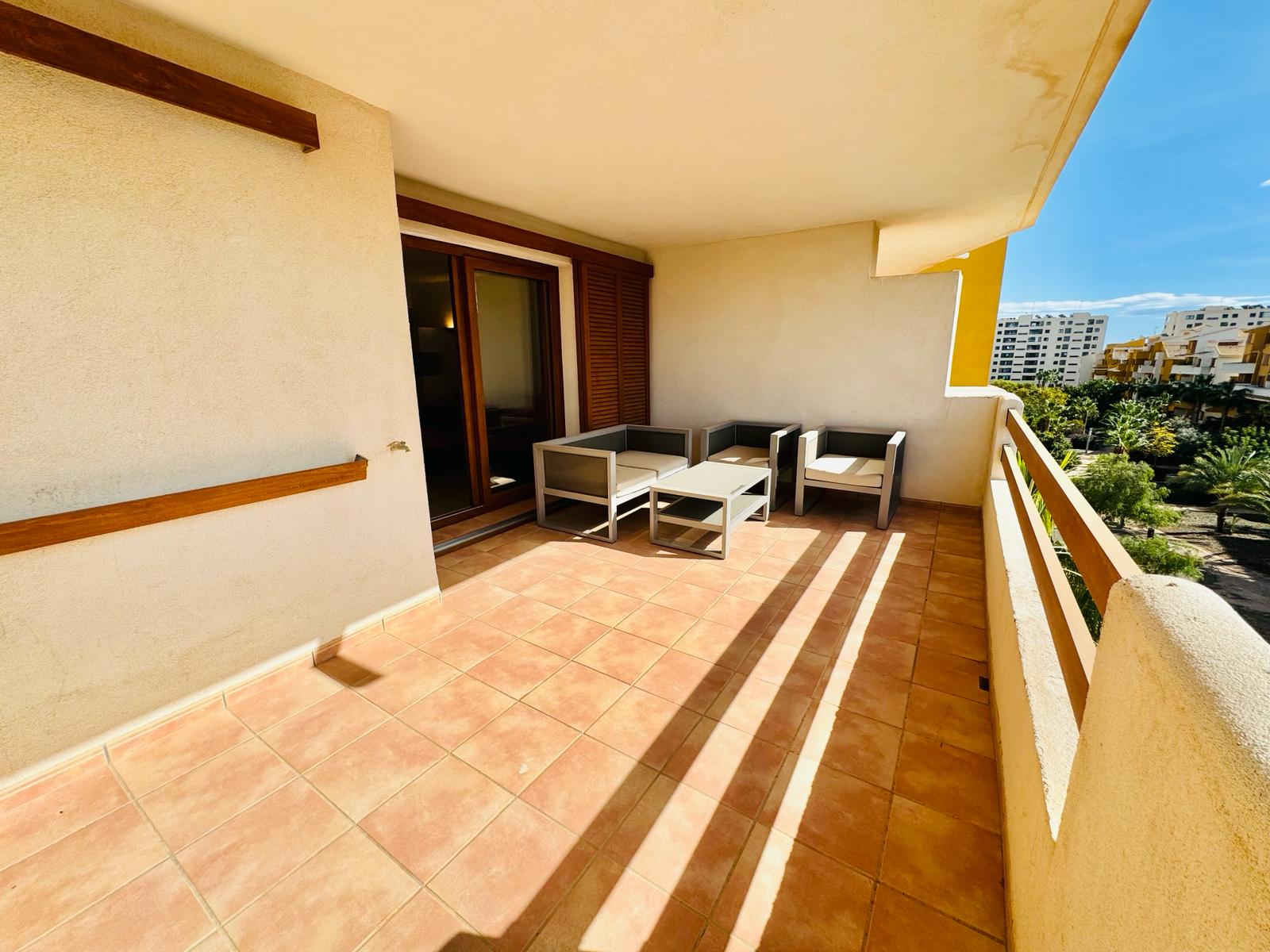 Apartment for sale in a private residential complex Parque Recoleta, Punta Prima.
