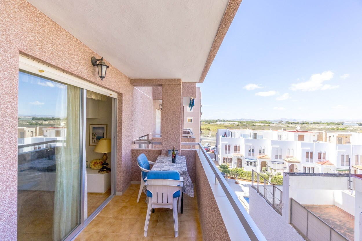Charming holiday apartment for sale near the most beautiful sandy beach in La Mata, Torrevieja.